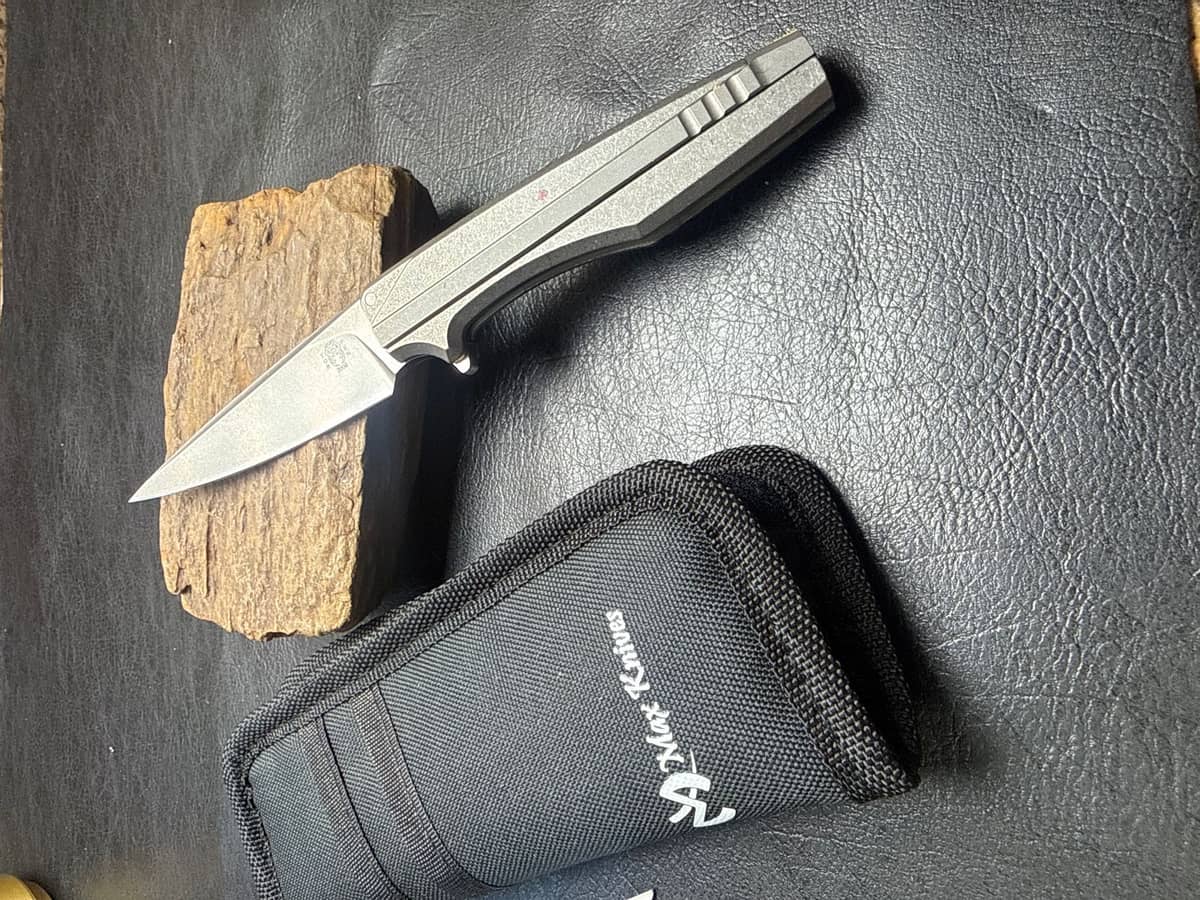 Max Knives TORPEN IKE Stonewash 