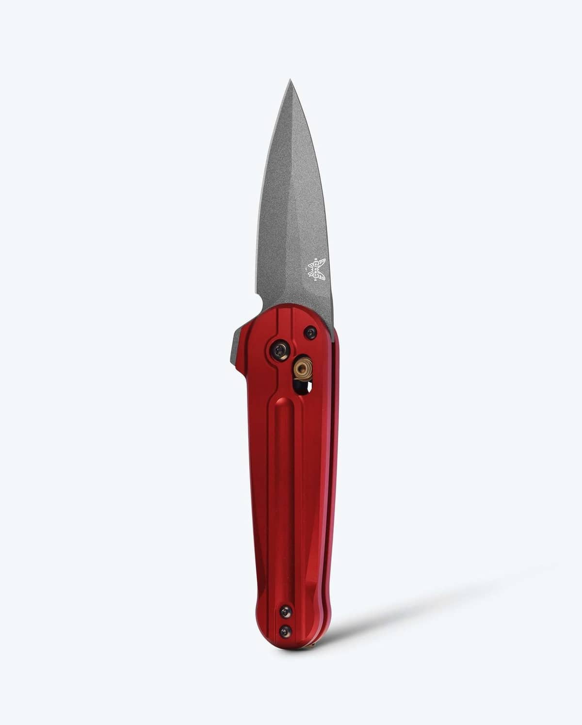 Benchmade 491GY-01 Lowden Phoenix Red Aluminum M390