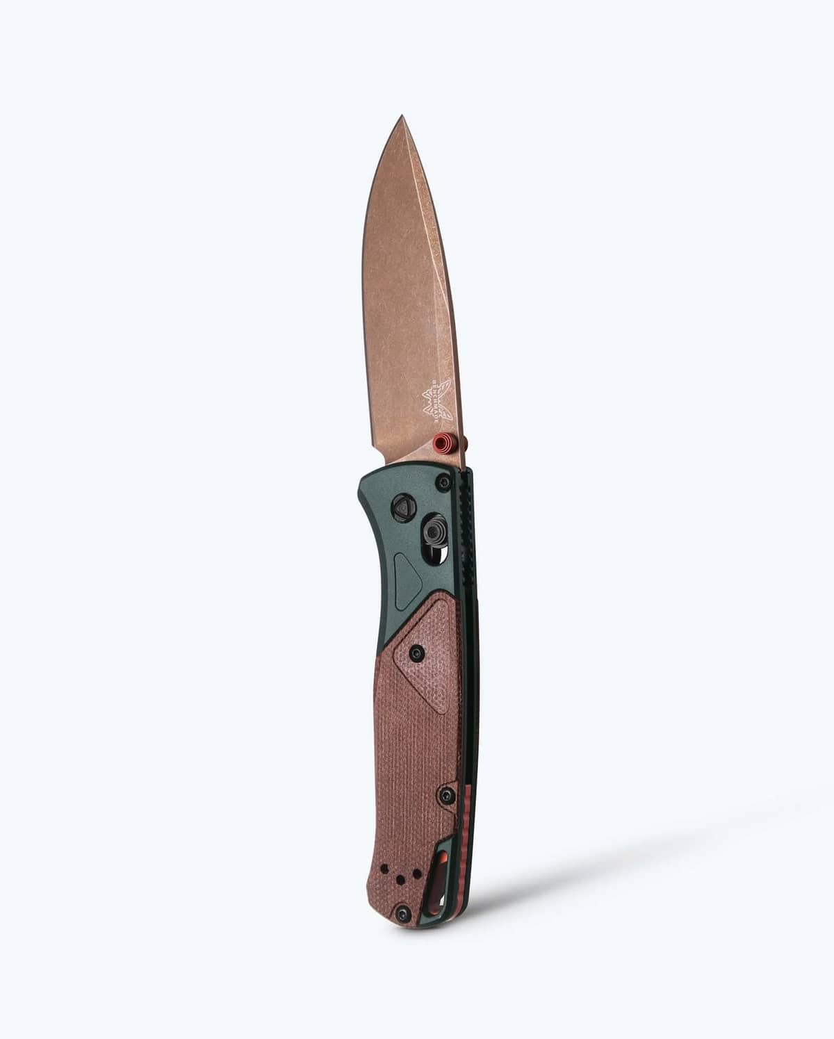 Benchmade 535FE-2602 Bugout Taiga Green Aluminum & Micarta S90V