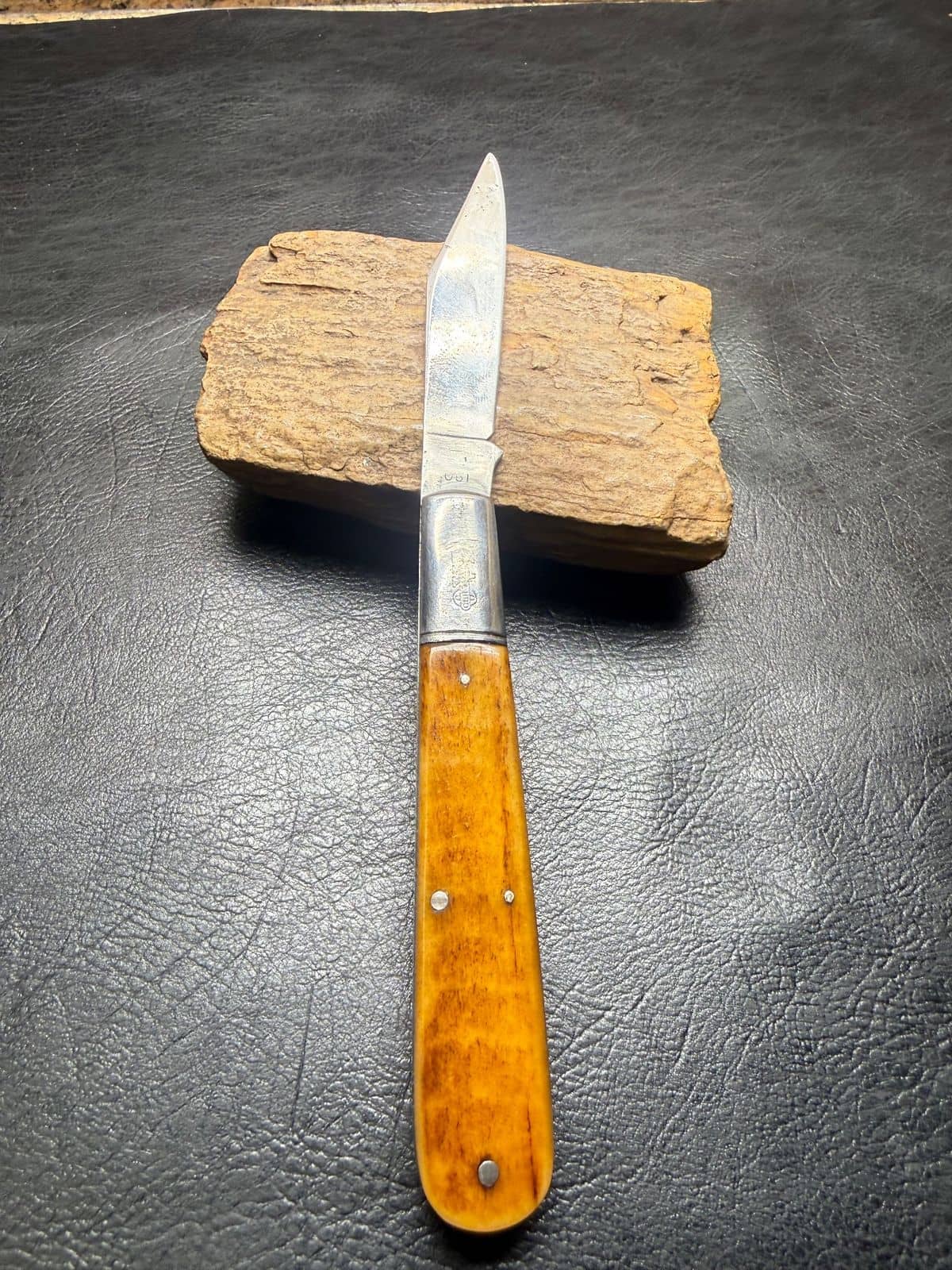 Antique Hibbard, Spencer, Bartlett & Co. OVB 061 Pocket Knife