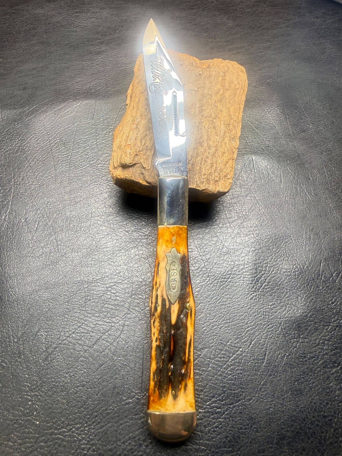 W.R. Case & Sons Tested XX 51050 SAB – 1991 Case Classic Stag Coke Bottle Folding Hunter