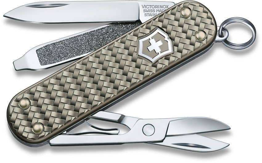 Victorinox Classic Precious Alox Swiss Army Knife – Gray