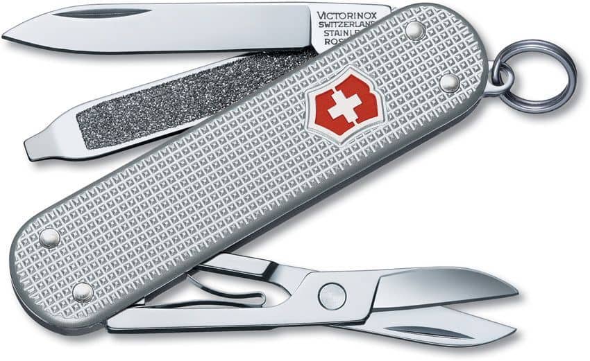 Victorinox Classic SD Alox Swiss Army Knife – Silver