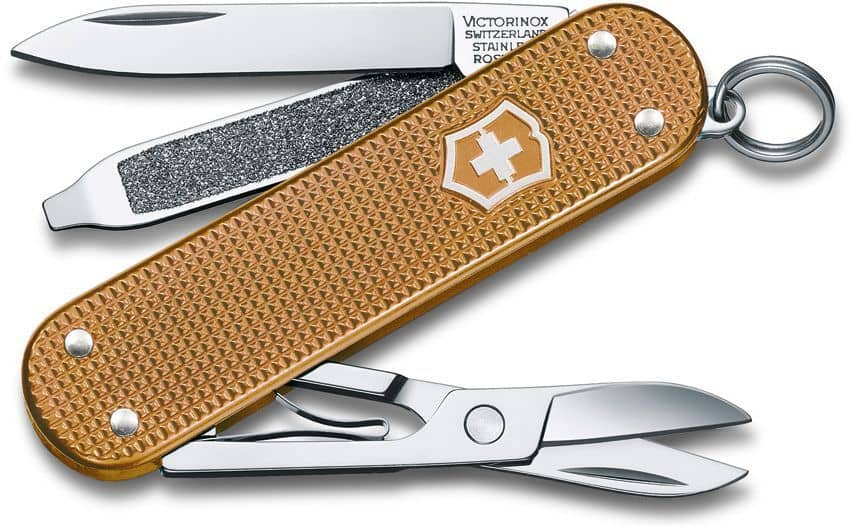Victorinox Classic SD Alox Swiss Army Knife – Wet Sand