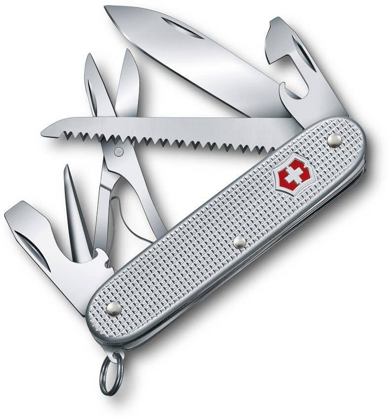 Victorinox Farmer X Swiss Army Knife – Silver Alox