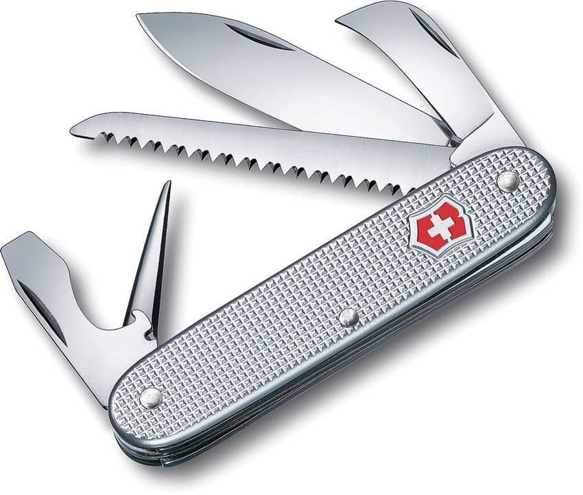 Victorinox Swiss Army 7 – Silver Alox