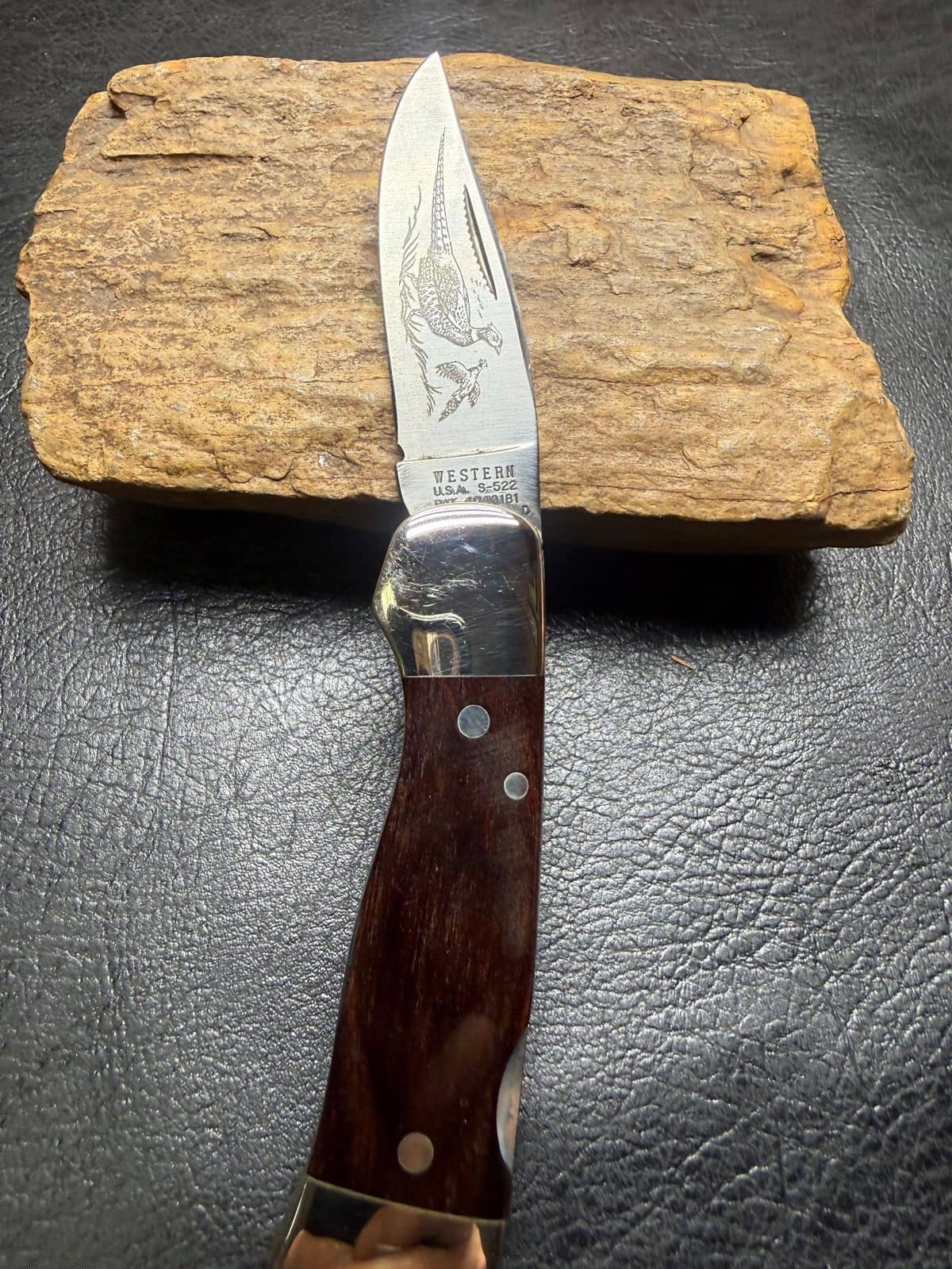 Vintage Western Westlock S-522 Pheasant Wildlife Series