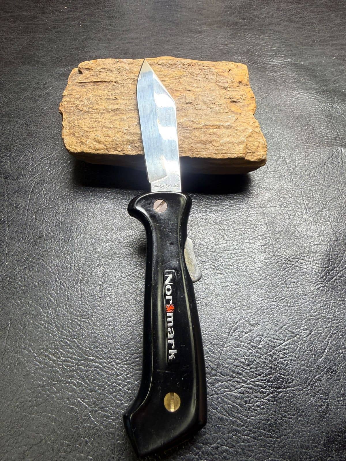 Vintage Normark Big Swede Lockback Folding Knife - EKA Sweden