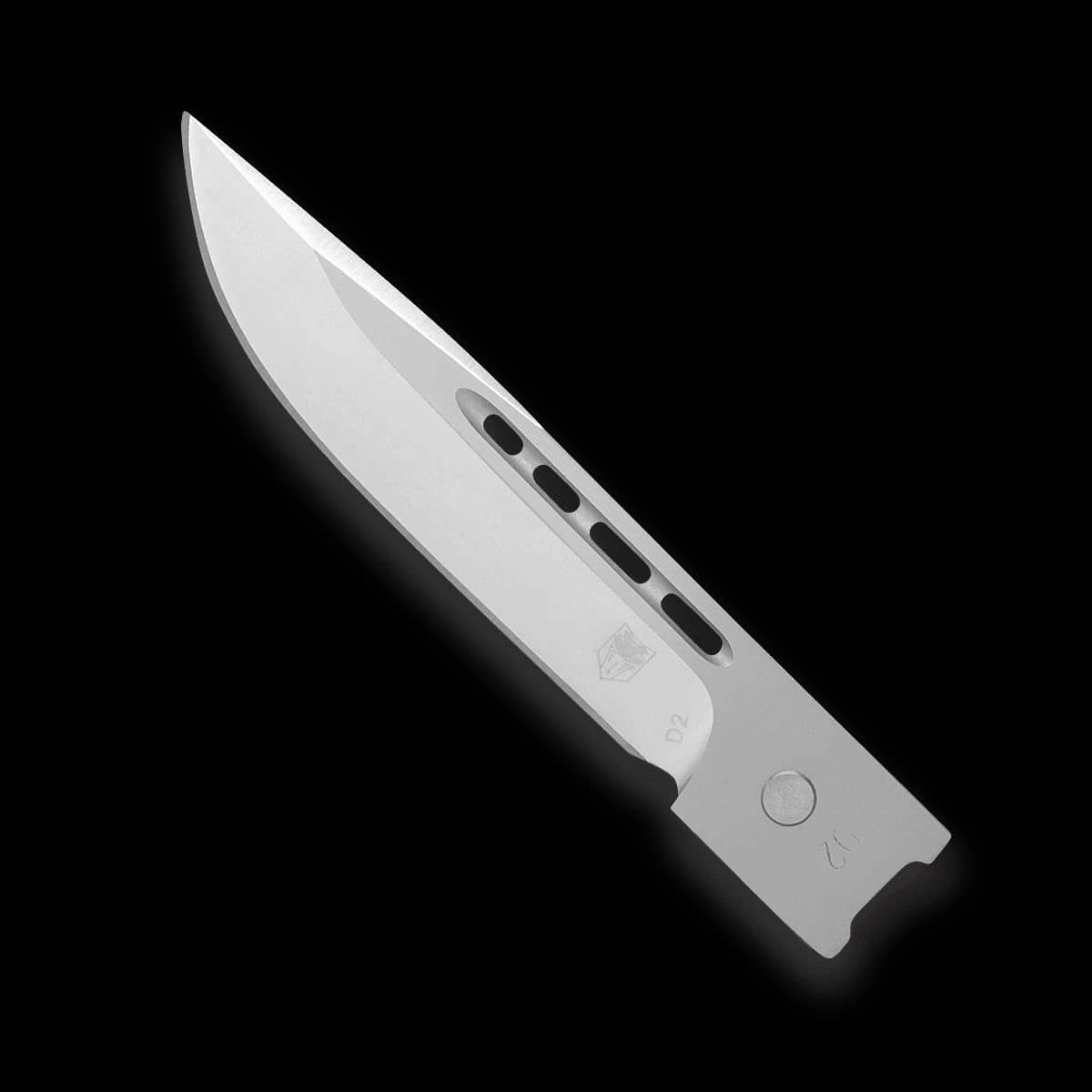 CobraTec Small FS-3 Replacement Blade D2 Dagger 2 Side Serrated
