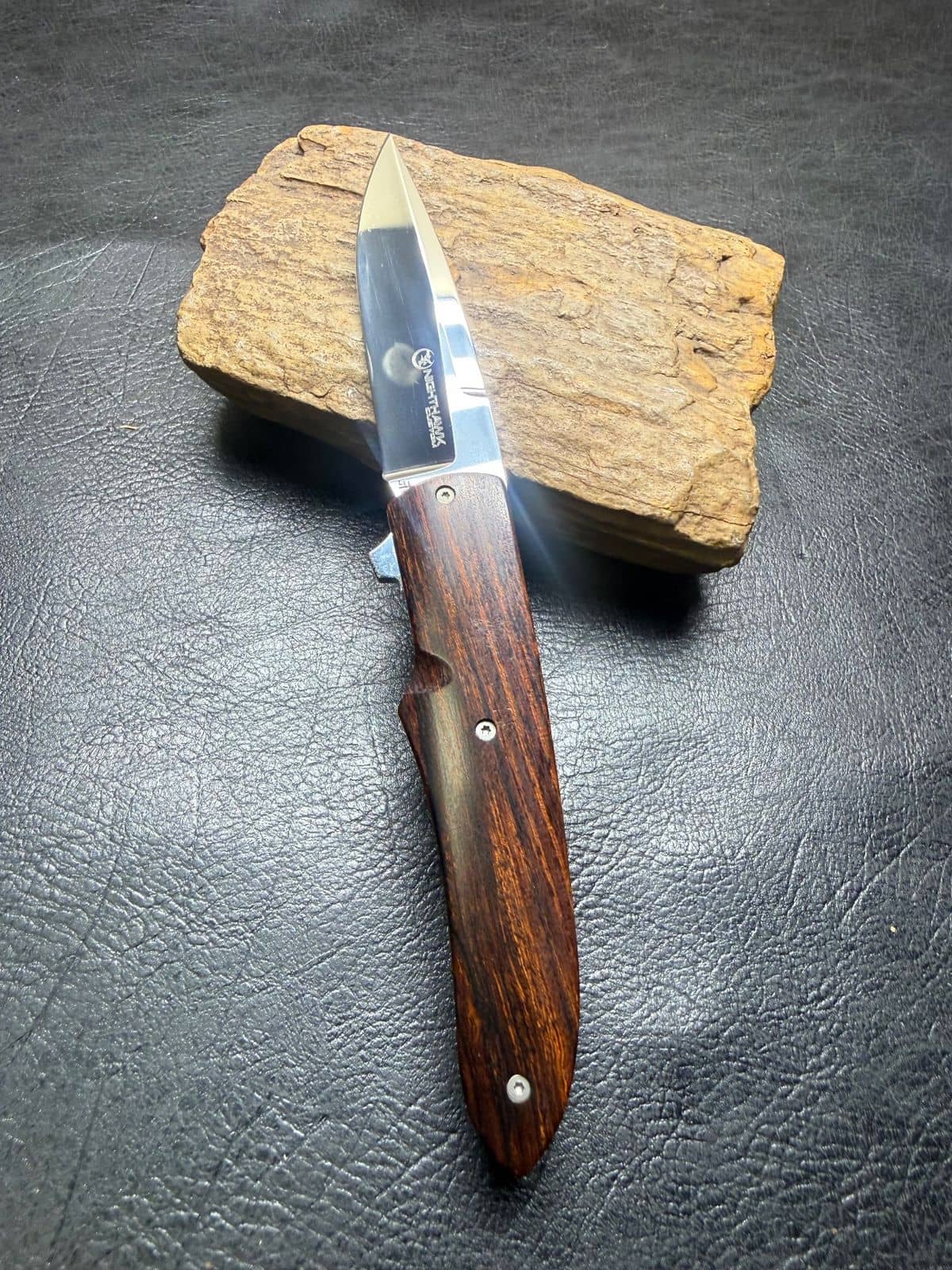Nighthawk Custom / Jason Clark 3" Ironwood Flipper K206 - Pre-Owned