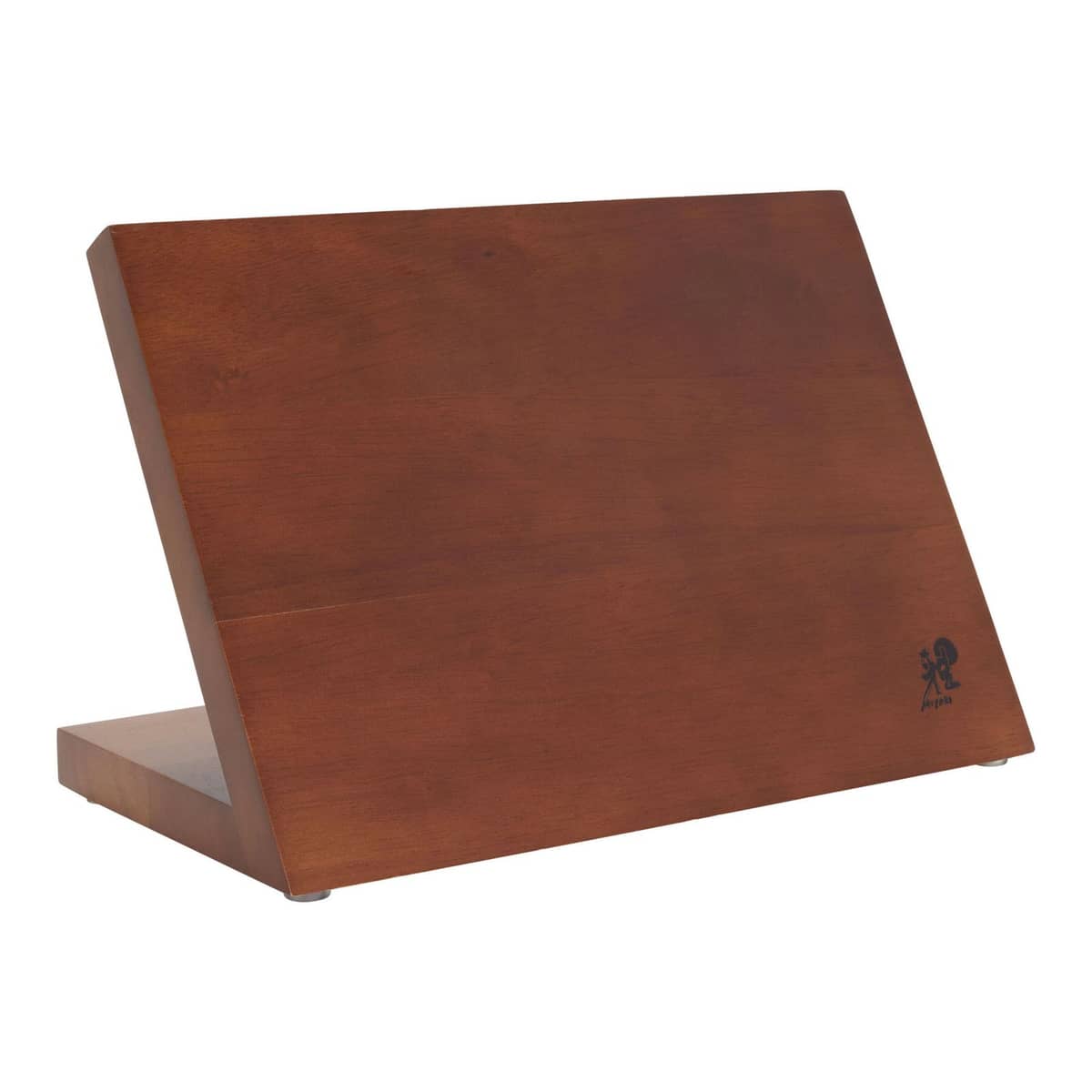 Miyabi Magnetic Knife Easel - Walnut Stain