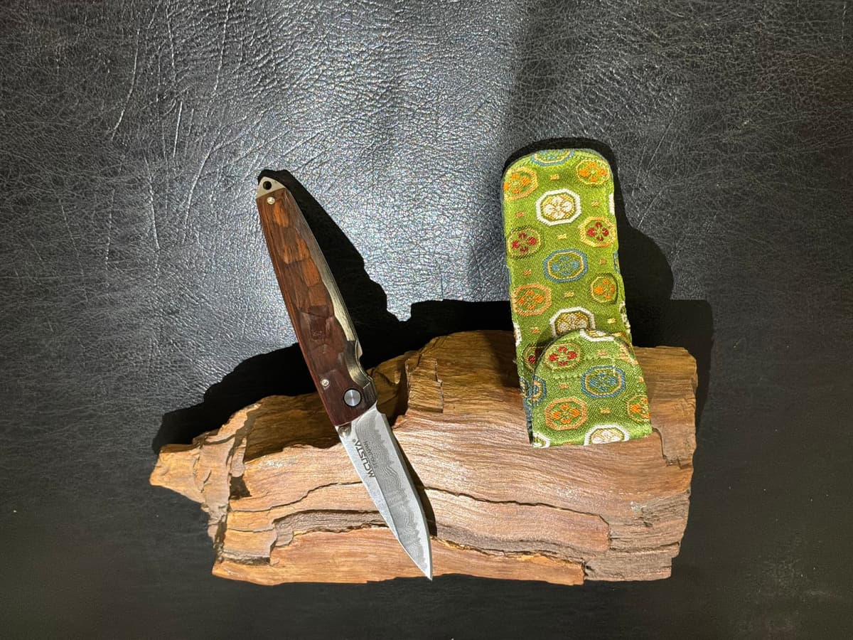 Mcusta Damascus folder — image 1 of 1