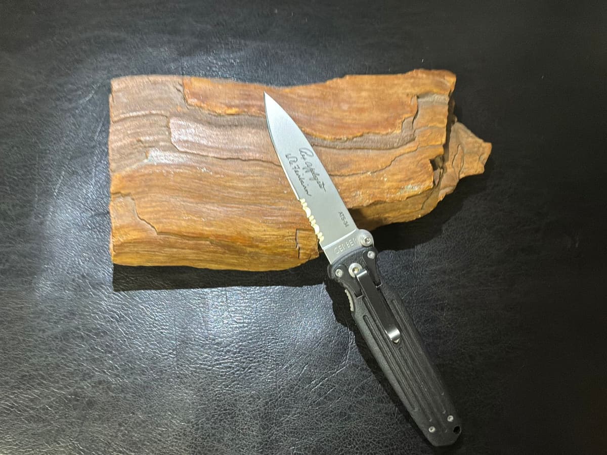 Gerber Rex Applegate First Production Run Knife ATS-34 Covert Manual Pocket — image 1 of 1