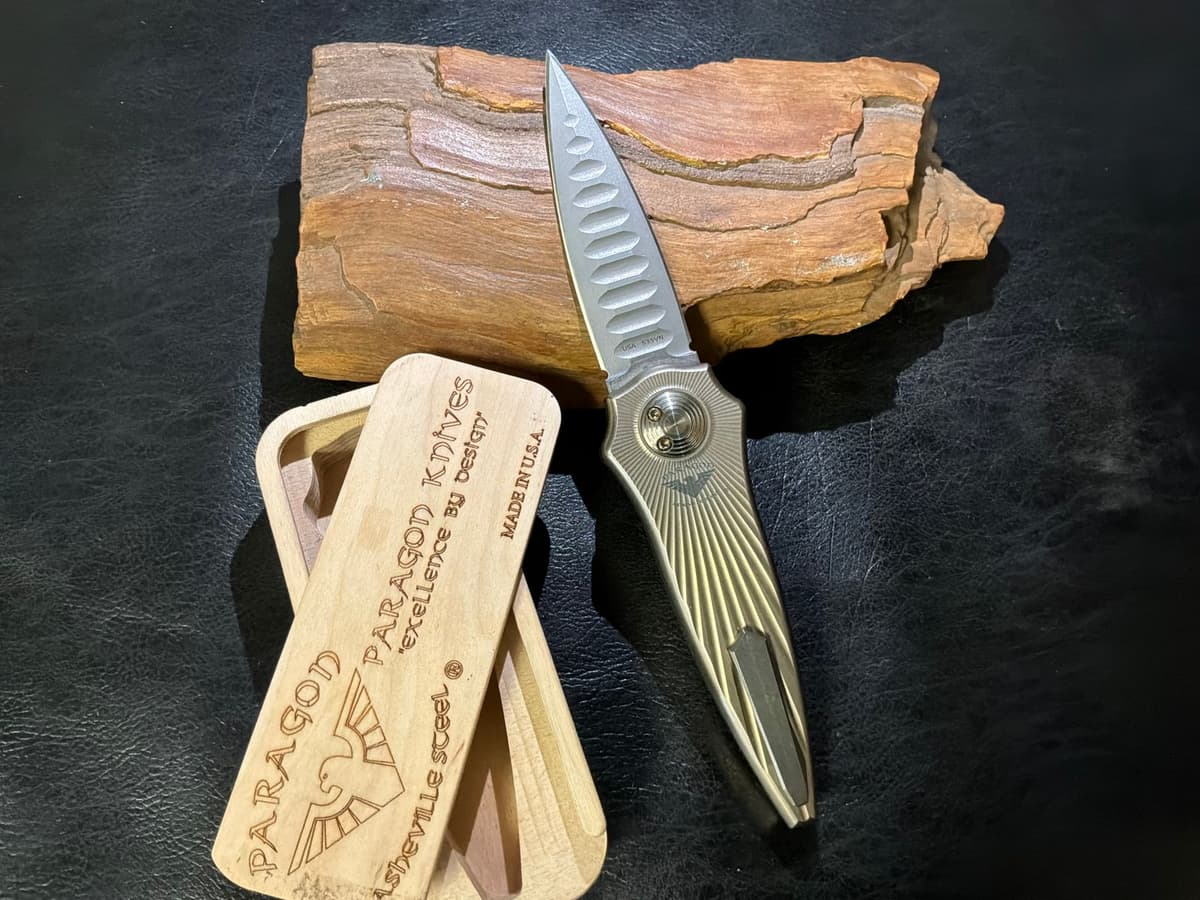 Paragon Warlock Gold titanium