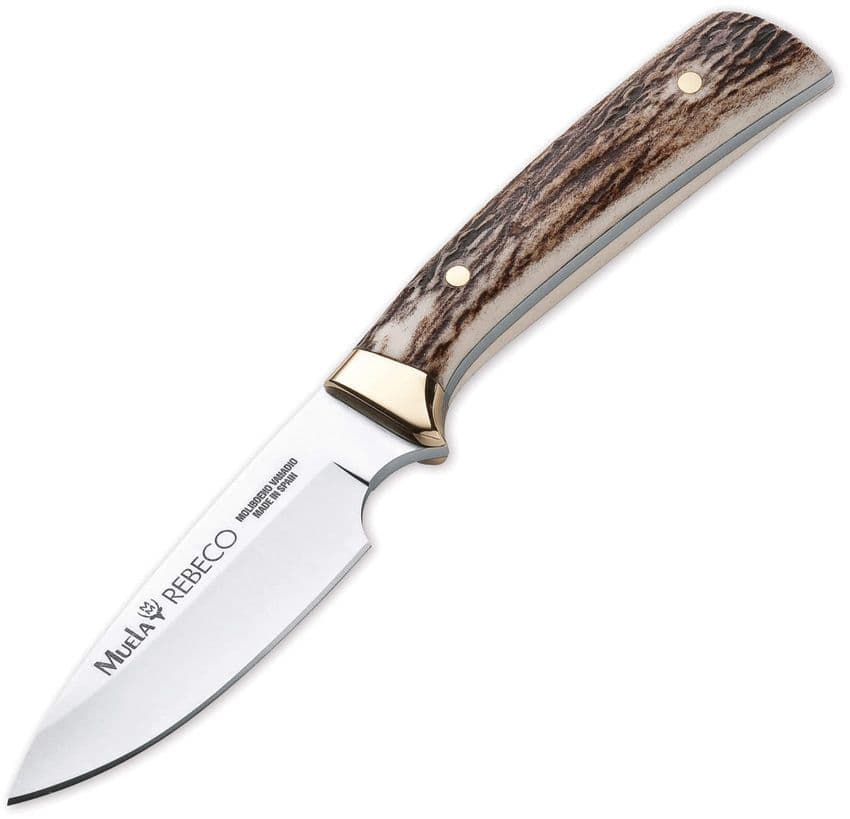 Muela Rebeco Fixed Blade Stag