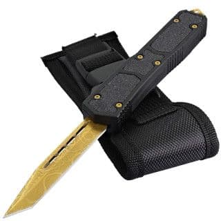 Burning light Damascus gold OTF
