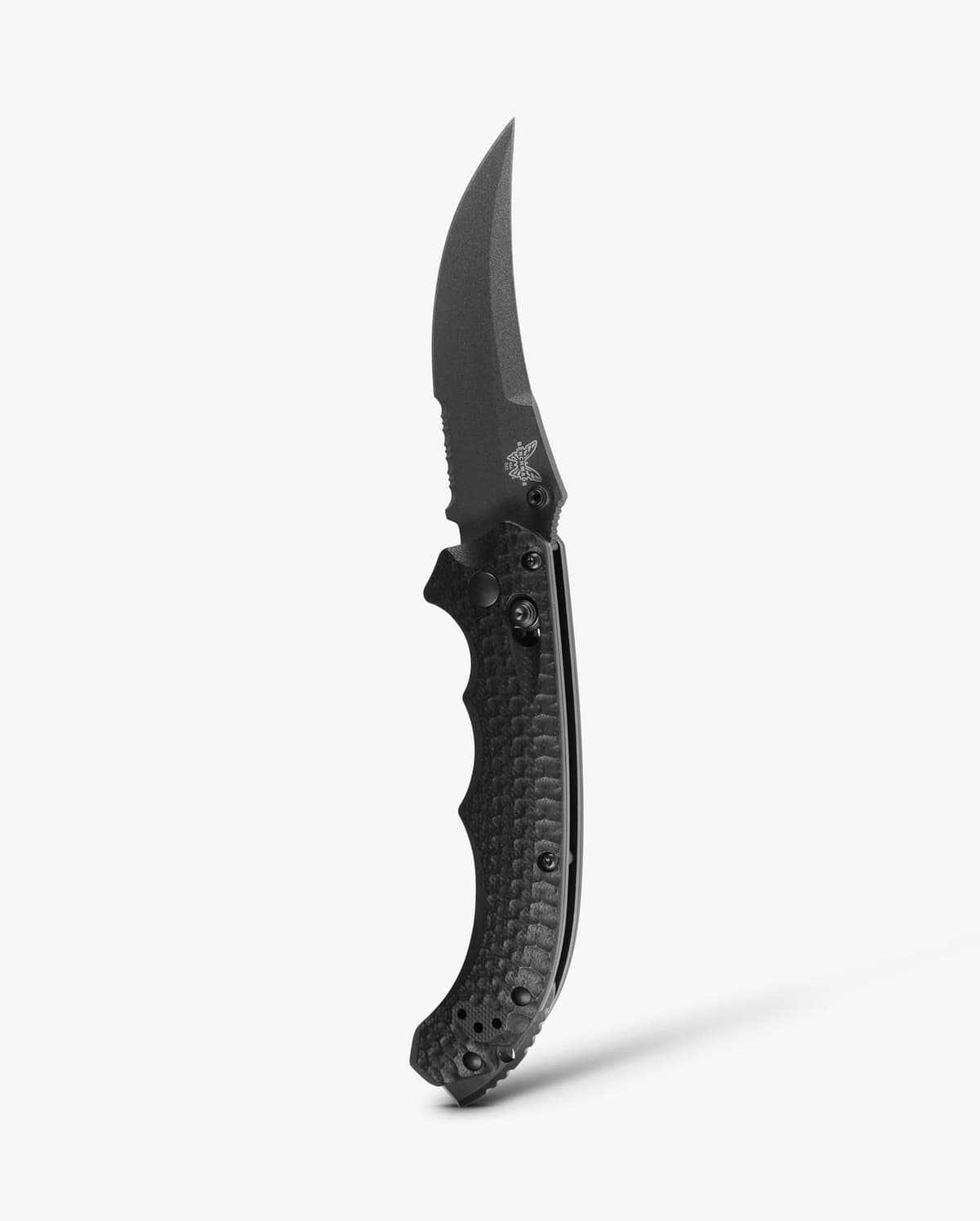 Benchmade 865SBK Mini Bedlam Black G10 S90V Partially Serrated — image 1 of 6