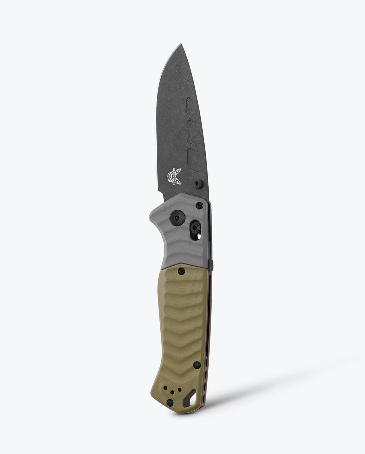 Benchmade 593BK PSK Gray & OD Green G10 MagnaCut — image 1 of 5