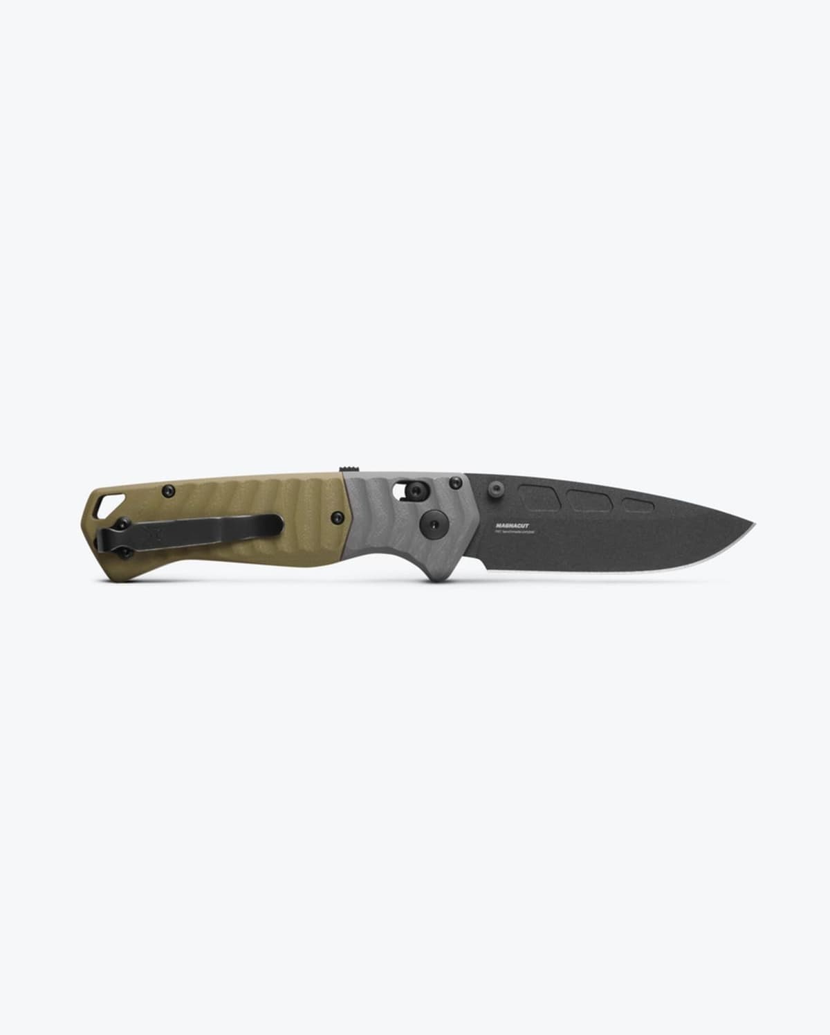 Benchmade 593BK PSK Gray & OD Green G10 MagnaCut thumbnail 4
