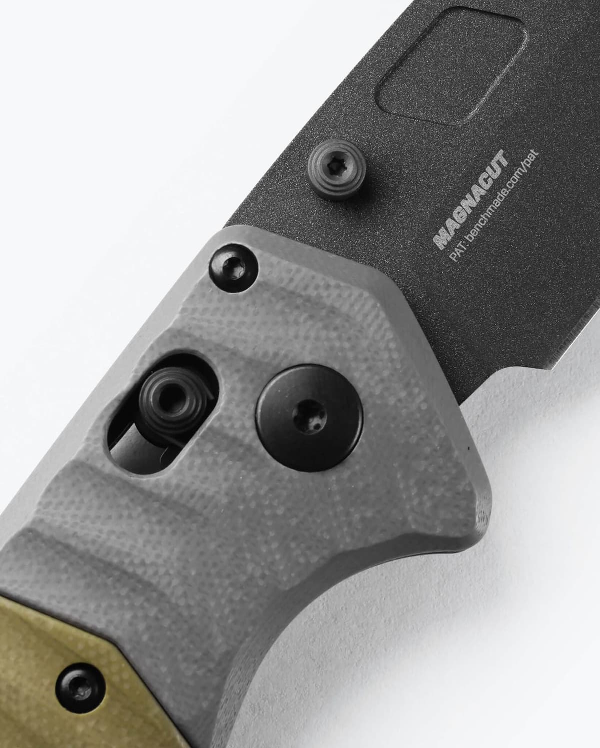 Benchmade 593BK PSK Gray & OD Green G10 MagnaCut thumbnail 5