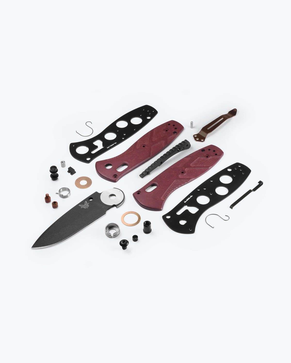 Benchmade 585BK-04 Mini Barrage Redstone Richlite S30V thumbnail 6