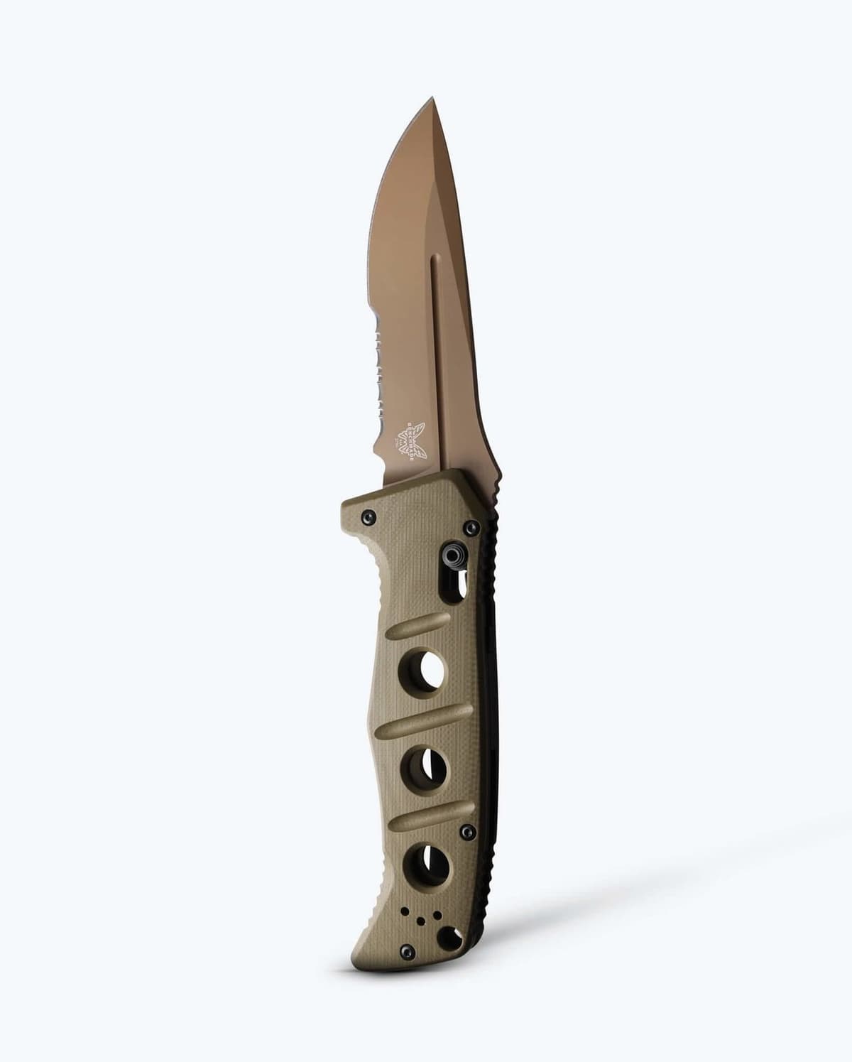 Benchmade 2750SFE-04 Auto Adamas OD Green G10 MagnaCut Partially Serrated — image 1 of 6