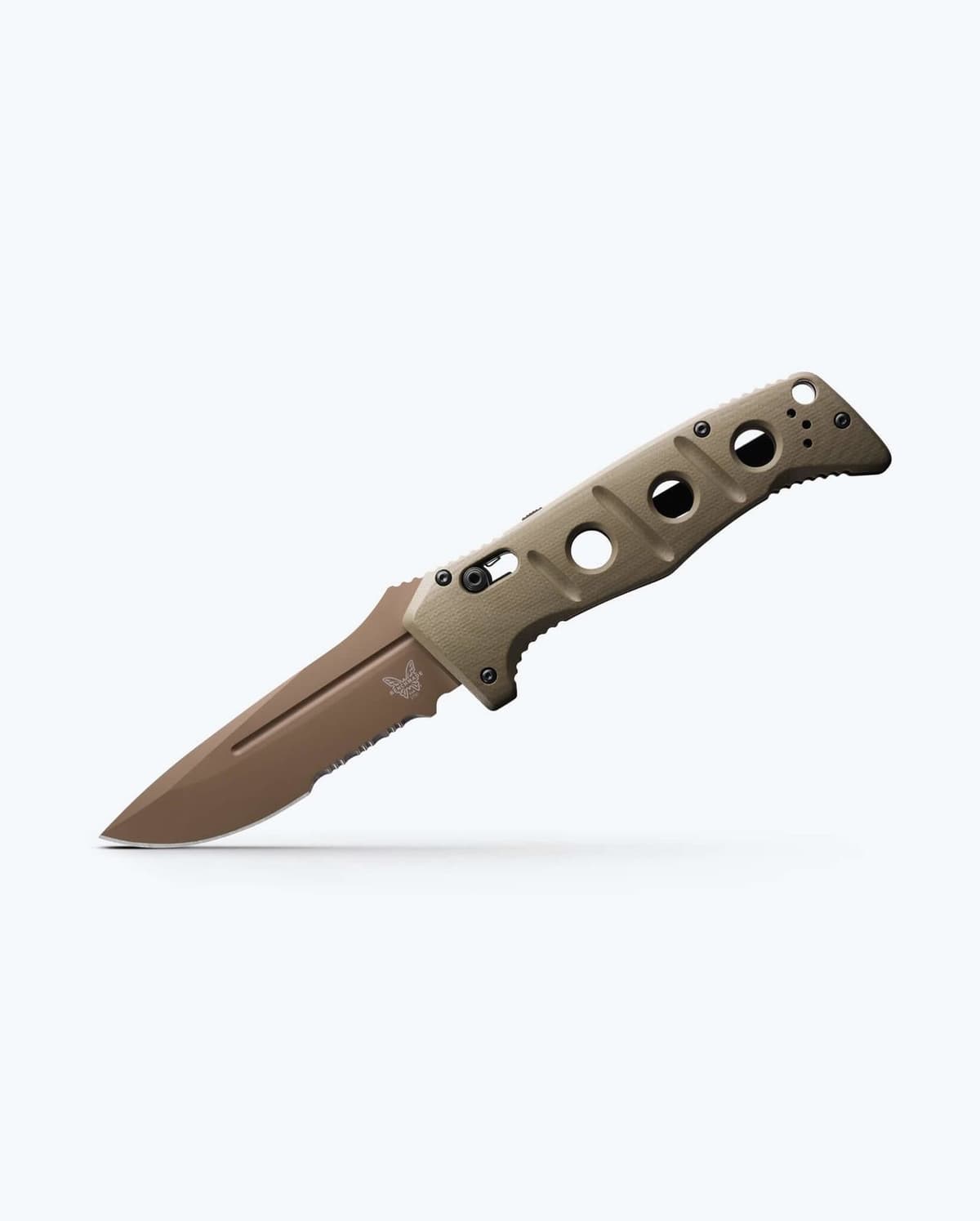 Benchmade 2750SFE-04 Auto Adamas OD Green G10 MagnaCut Partially Serrated thumbnail 2