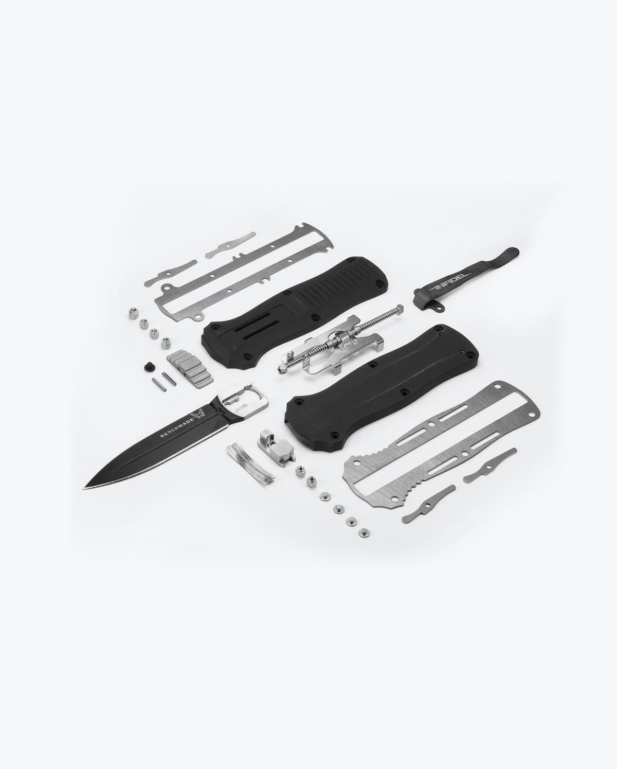 Benchmade 3350BK Mini Infidel OTF Black Aluminum D2 thumbnail 6