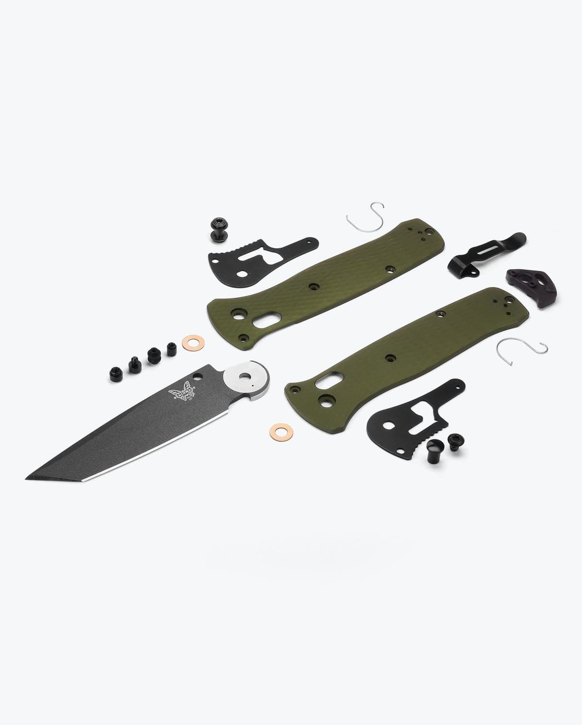 Benchmade 537GY-1 Bailout Woodland Green Aluminum M4 thumbnail 6