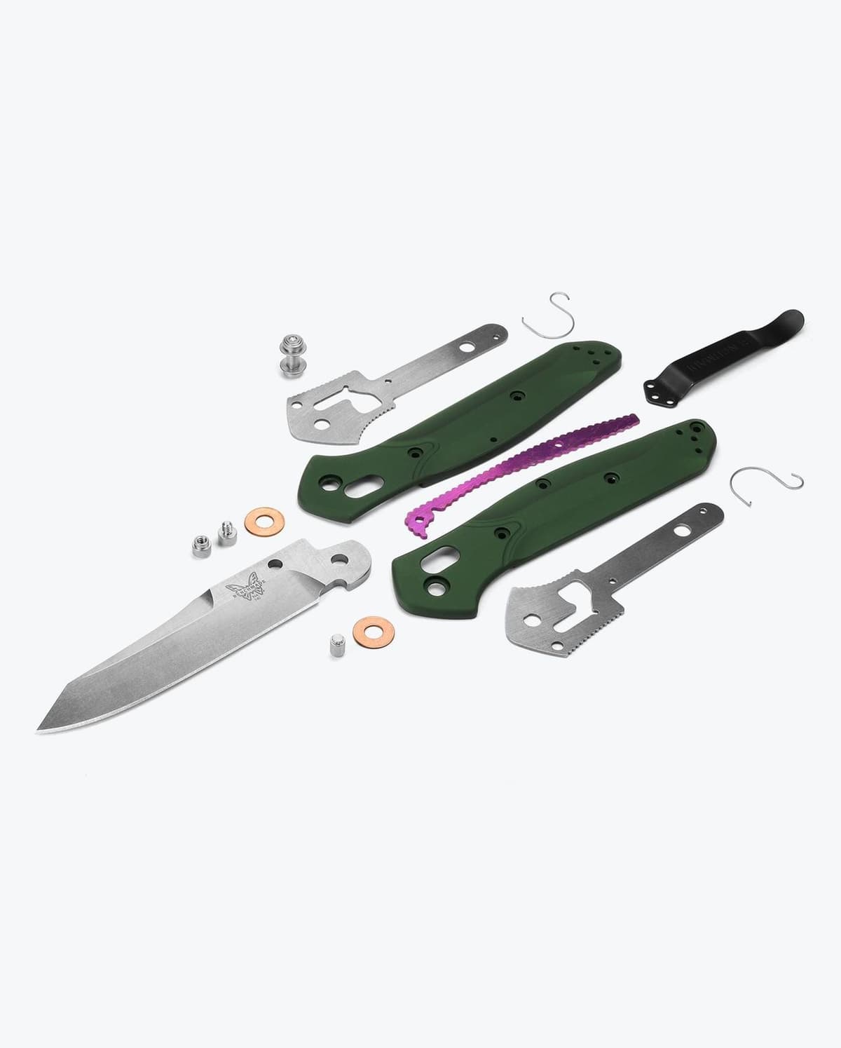 Benchmade 940 Osborne Green Aluminum S30V thumbnail 6