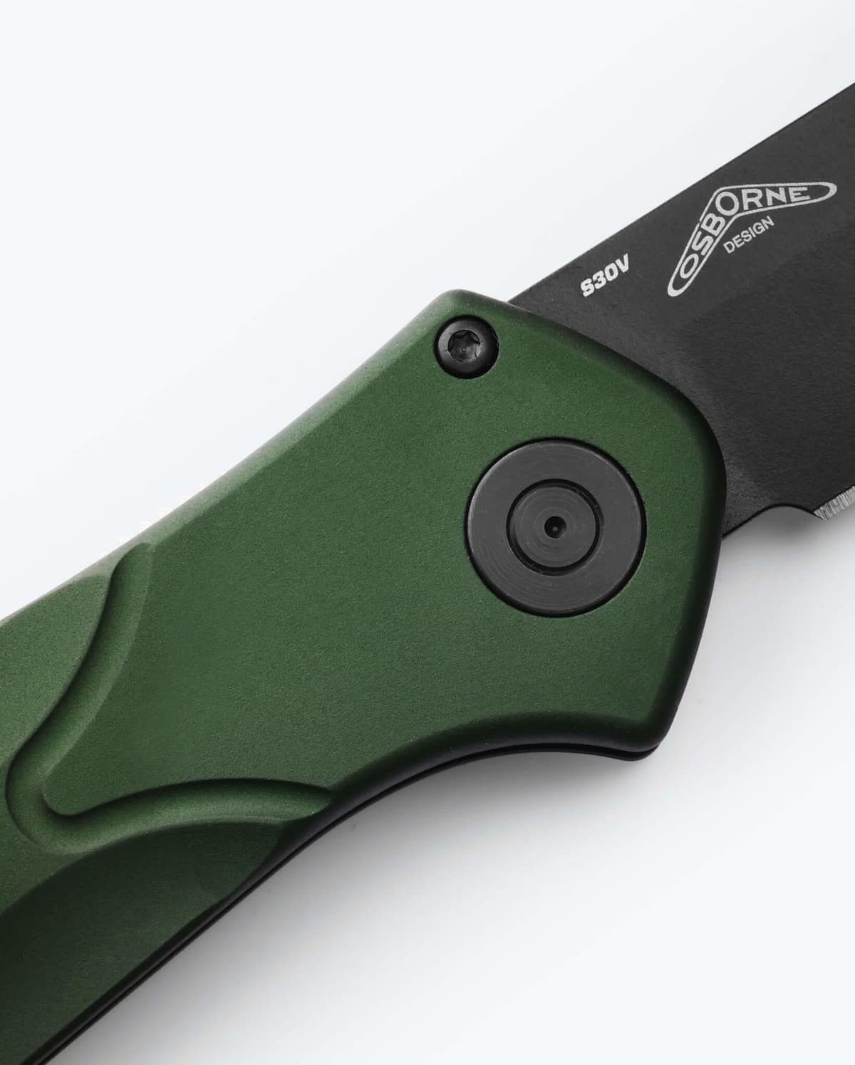 Benchmade 9400BK Auto Osborne Green Aluminum S30V thumbnail 5