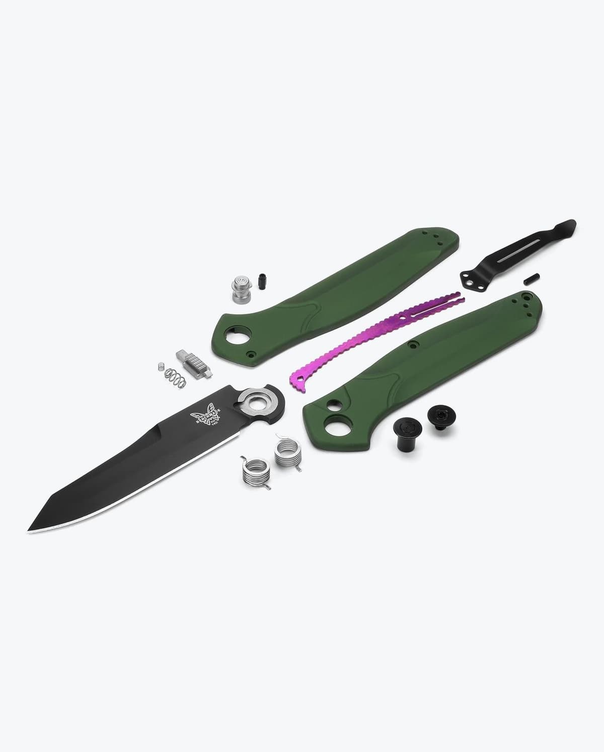 Benchmade 9400BK Auto Osborne Green Aluminum S30V thumbnail 6