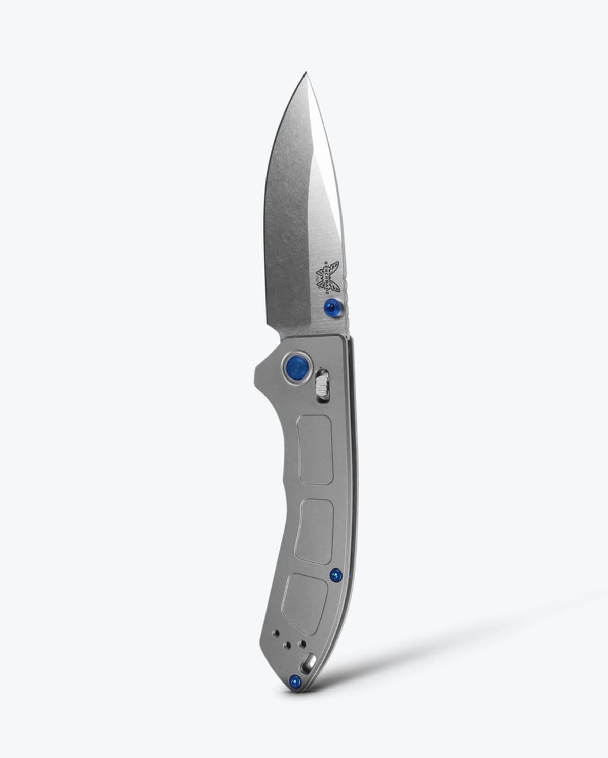 Benchmade 743 Mini Narrows Gray Titanium 20CV — image 1 of 5