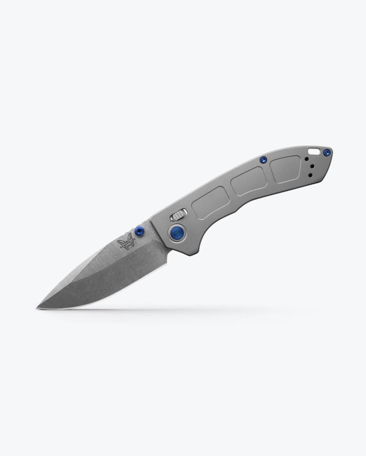 Benchmade 743 Mini Narrows Gray Titanium 20CV thumbnail 2