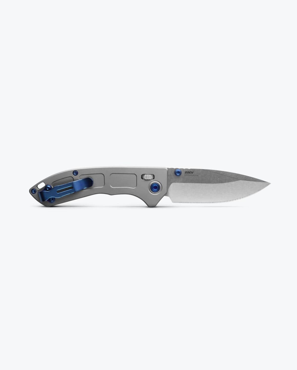 Benchmade 743 Mini Narrows Gray Titanium 20CV thumbnail 4