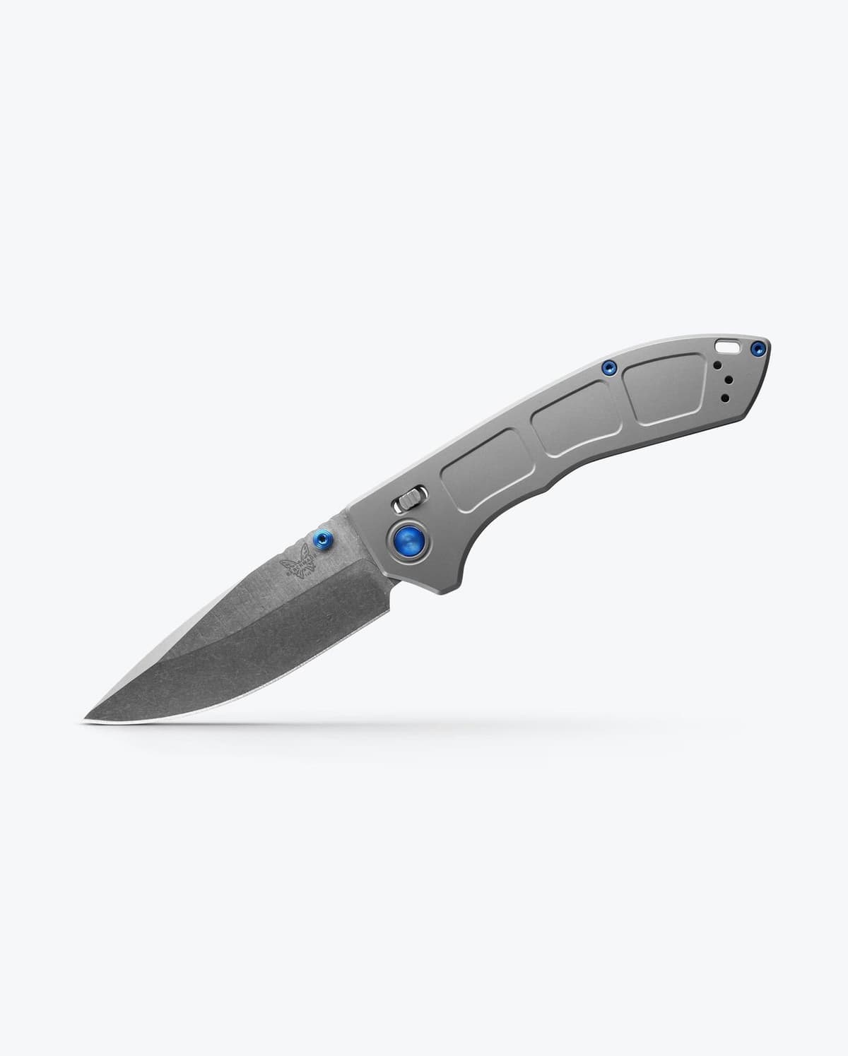 Benchmade 748 Narrows Gray Titanium M390 thumbnail 2