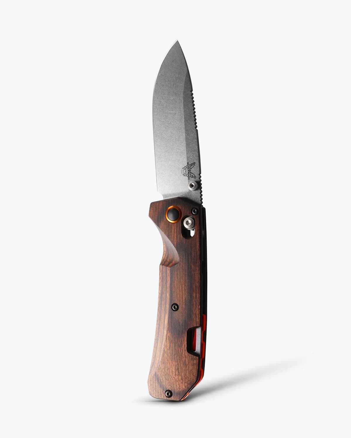 Benchmade 15062 Grizzly Creek Stabilized Wood S30V with Gut Hook — image 1 of 6