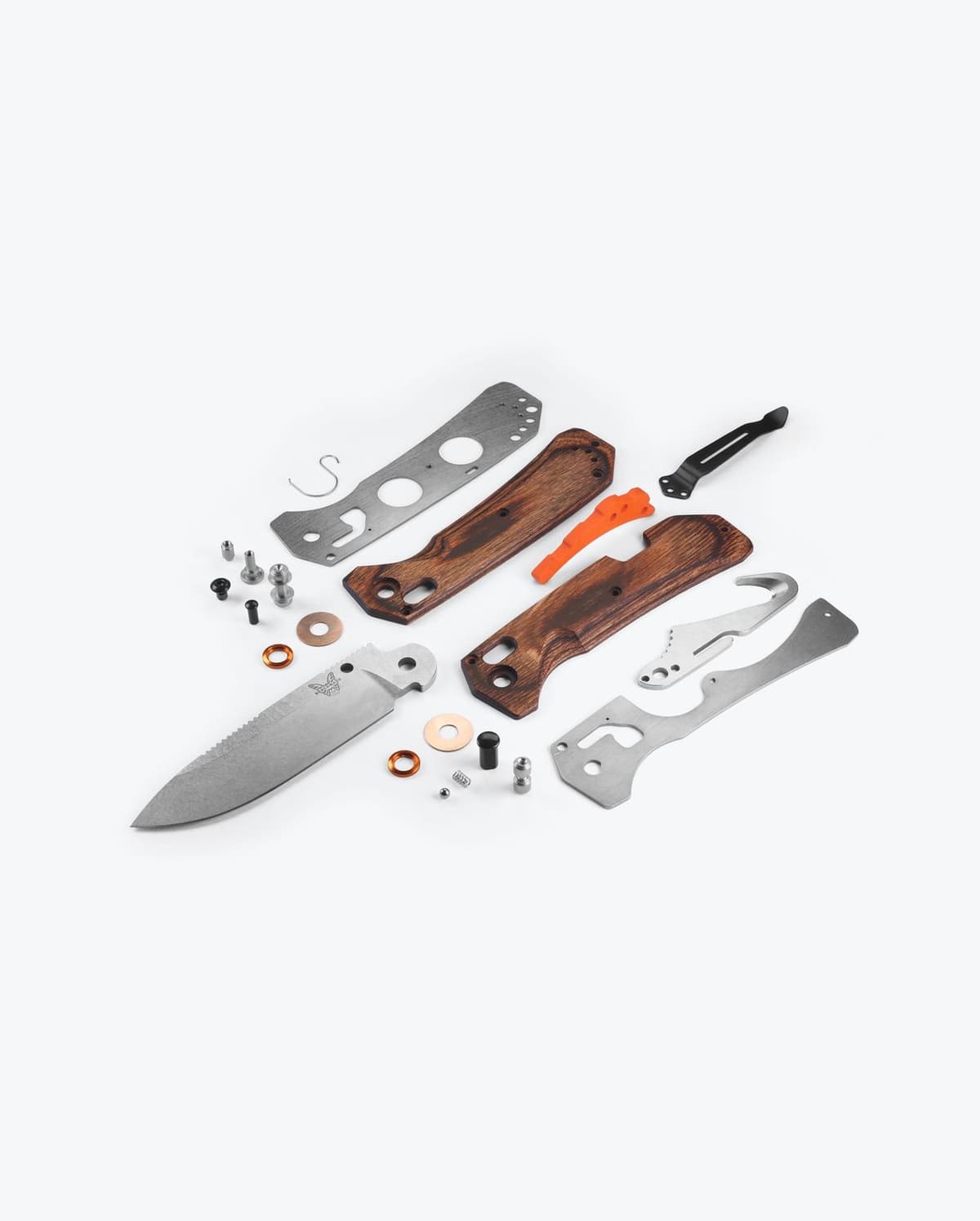 Benchmade 15062 Grizzly Creek Stabilized Wood S30V with Gut Hook thumbnail 6