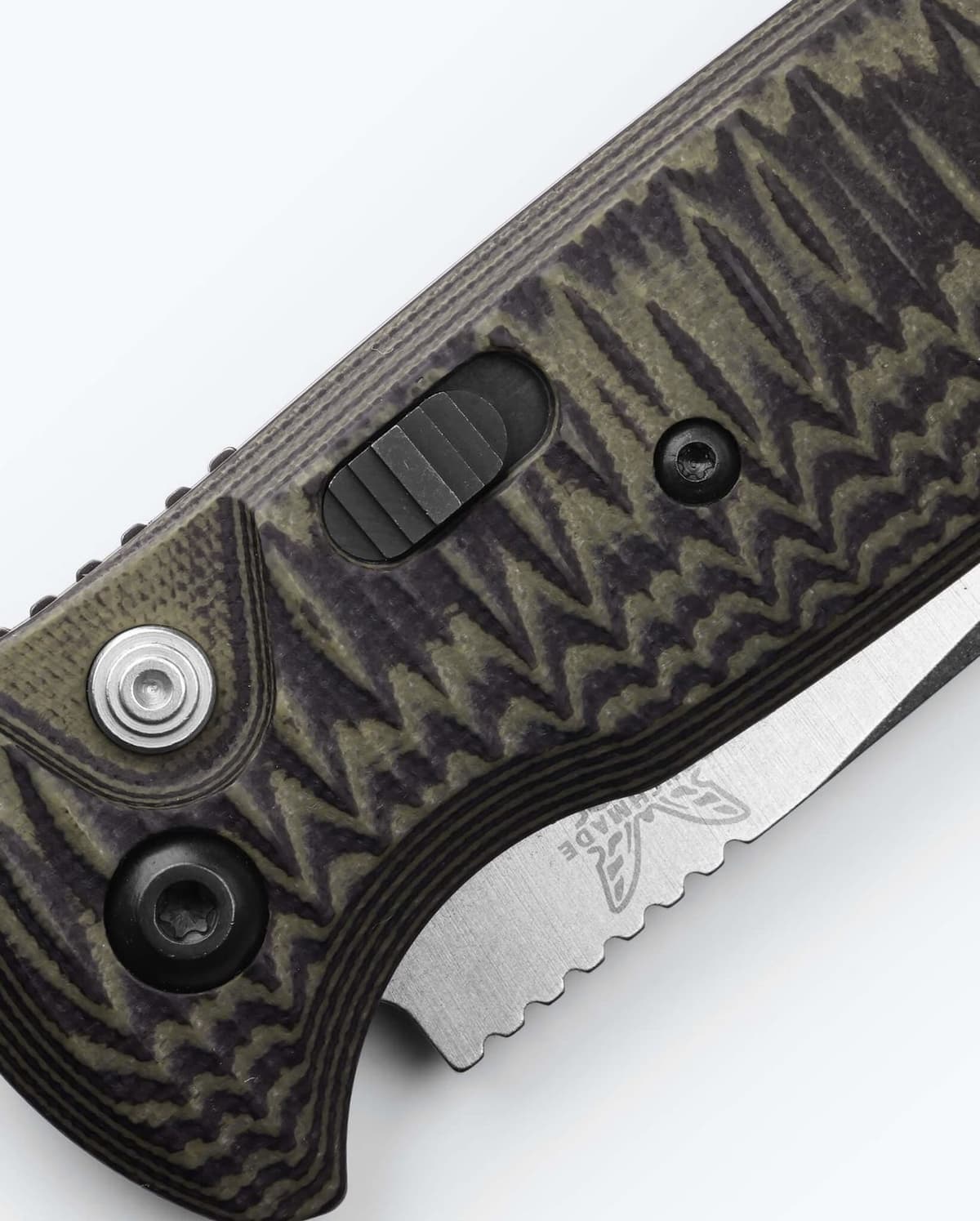 Benchmade 4300-1 CLA Auto Green & Black G10 154CM thumbnail 5