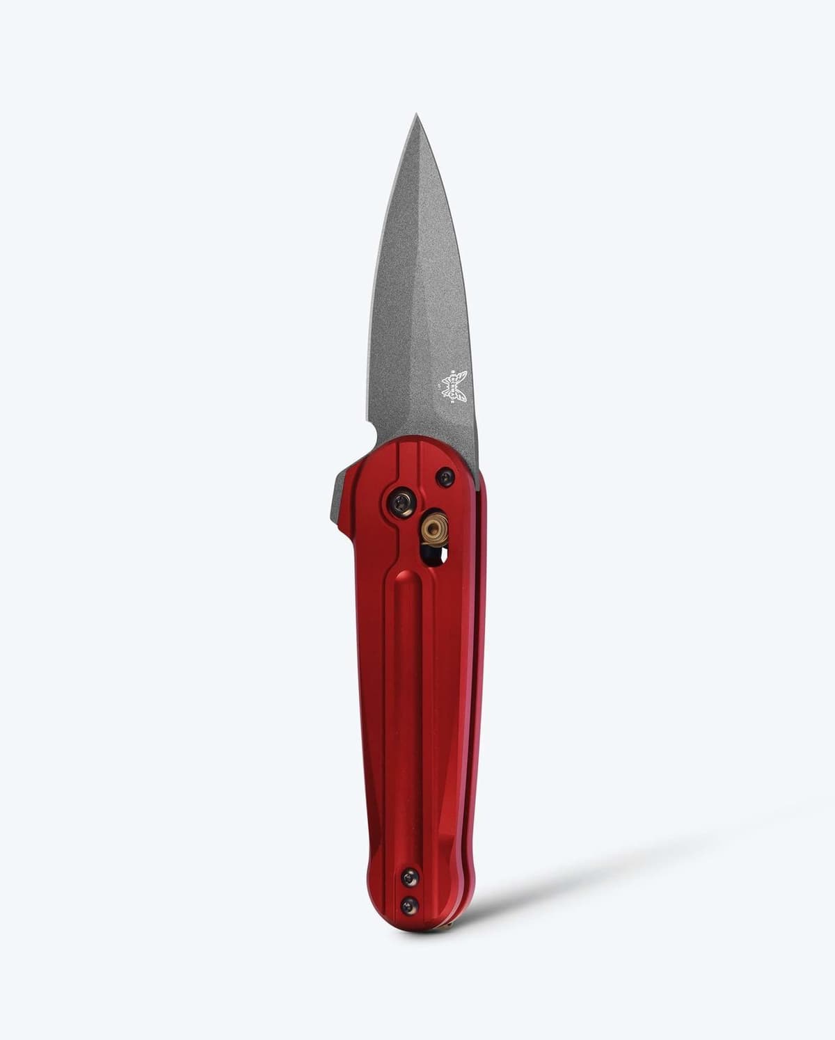 Benchmade 491GY-01 Lowden Phoenix Red Aluminum M390 — image 1 of 6