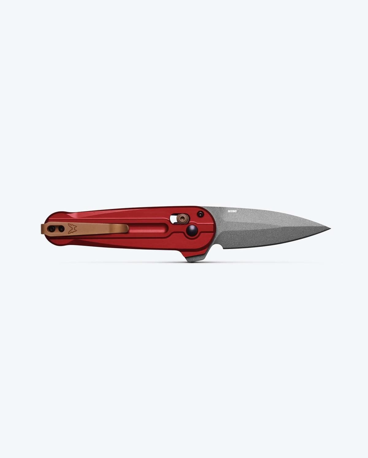 Benchmade 491GY-01 Lowden Phoenix Red Aluminum M390 thumbnail 4