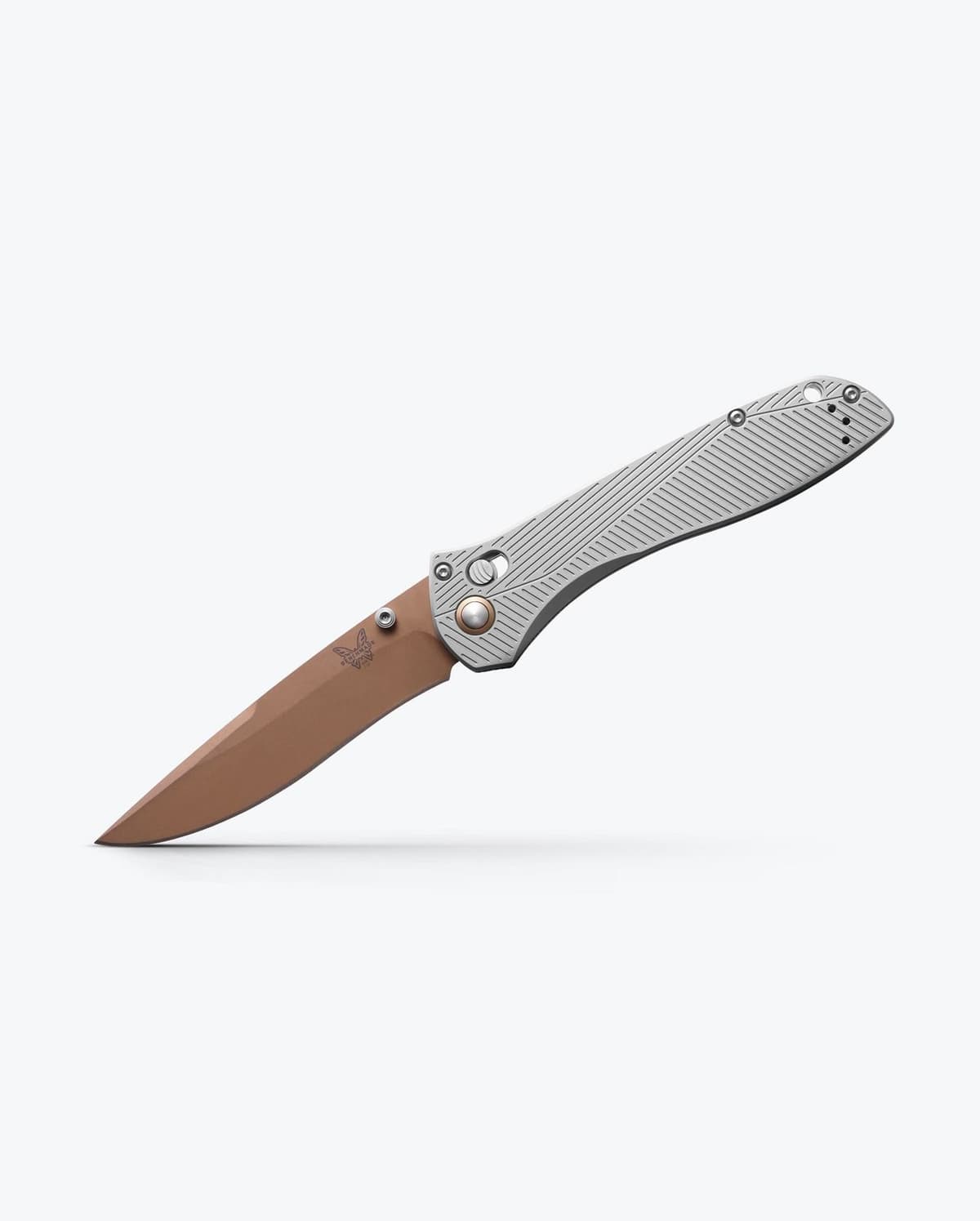 Benchmade 710FE-24 Seven Ten Gray Aluminum S90V thumbnail 2