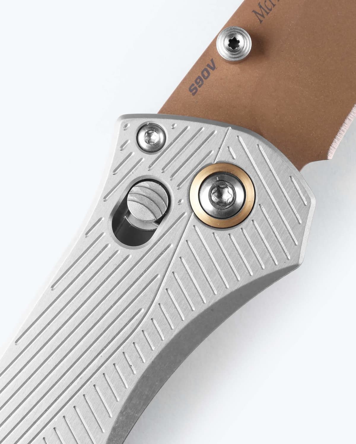 Benchmade 710FE-24 Seven Ten Gray Aluminum S90V thumbnail 5
