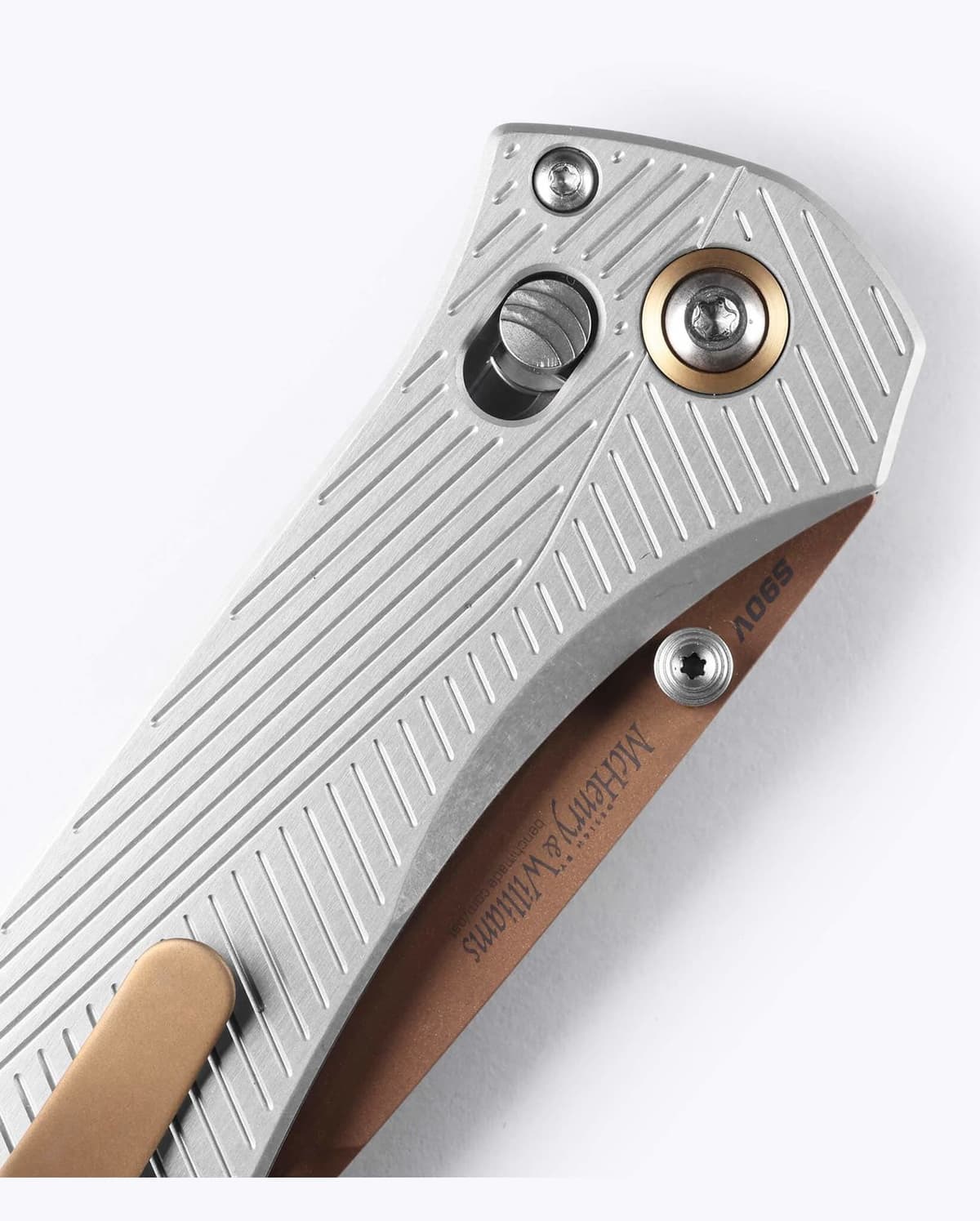 Benchmade 710FE-24 Seven Ten Gray Aluminum S90V thumbnail 6