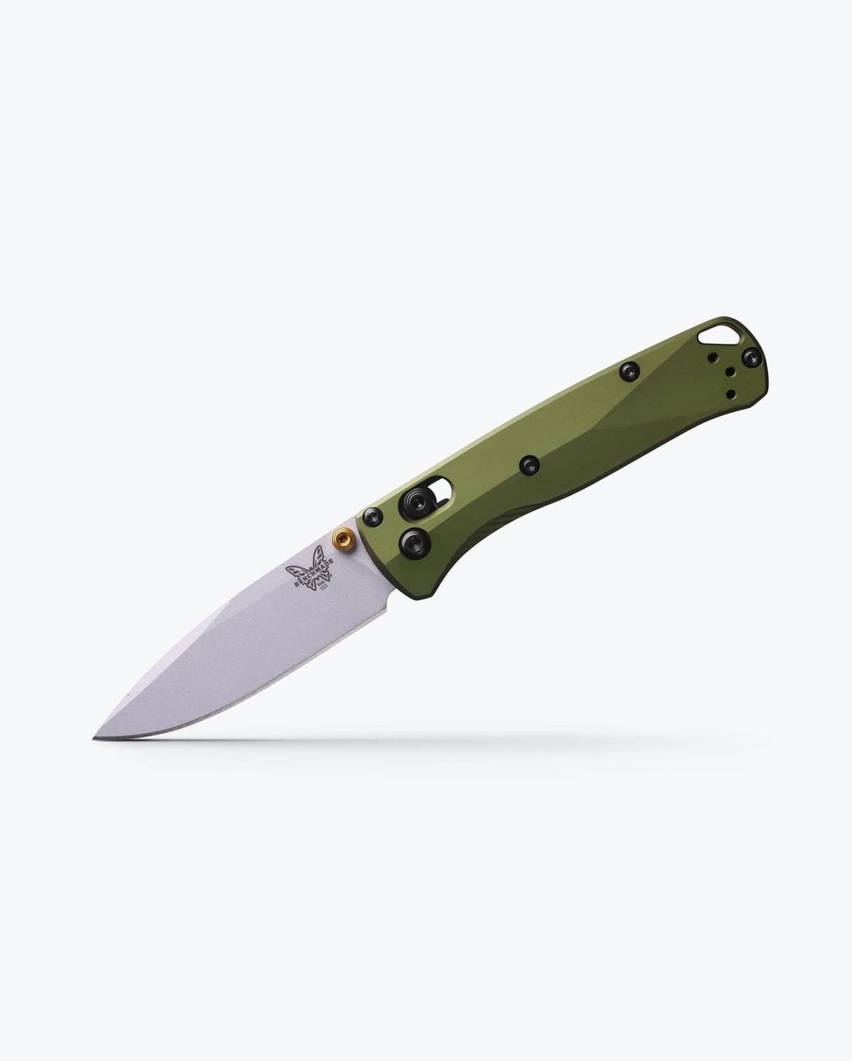 Benchmade 533SL-10 Mini Bugout Woodland Green Aluminum S90V thumbnail 2