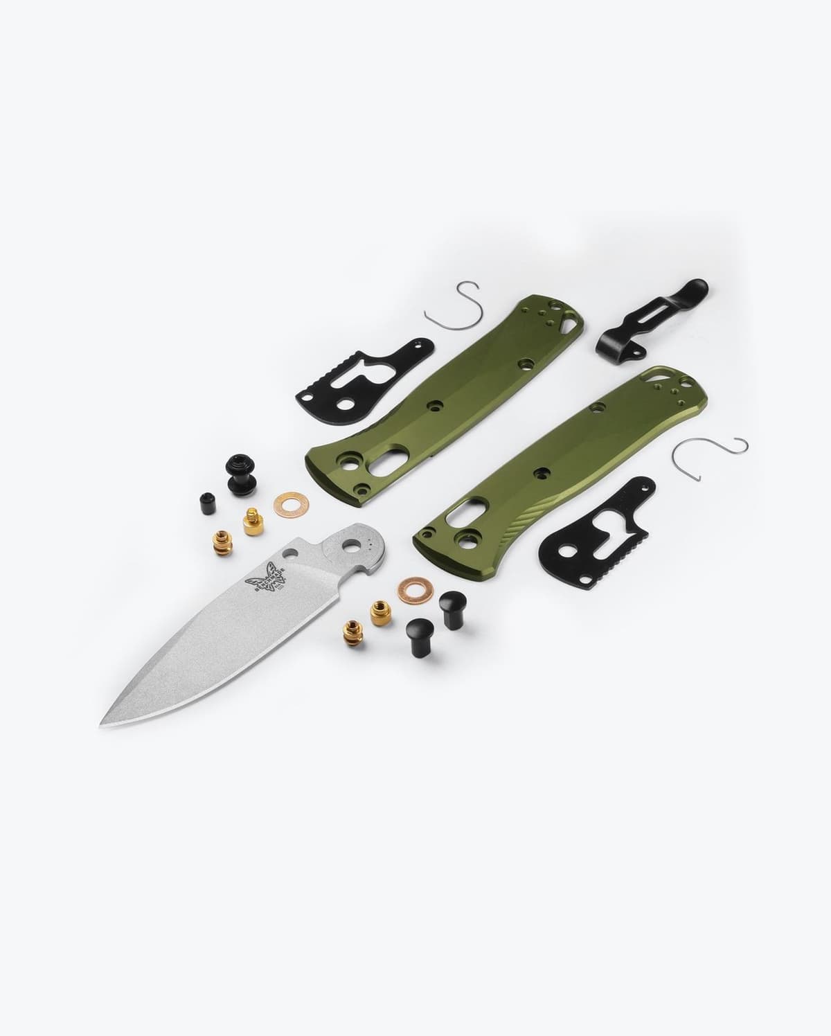 Benchmade 533SL-10 Mini Bugout Woodland Green Aluminum S90V thumbnail 6