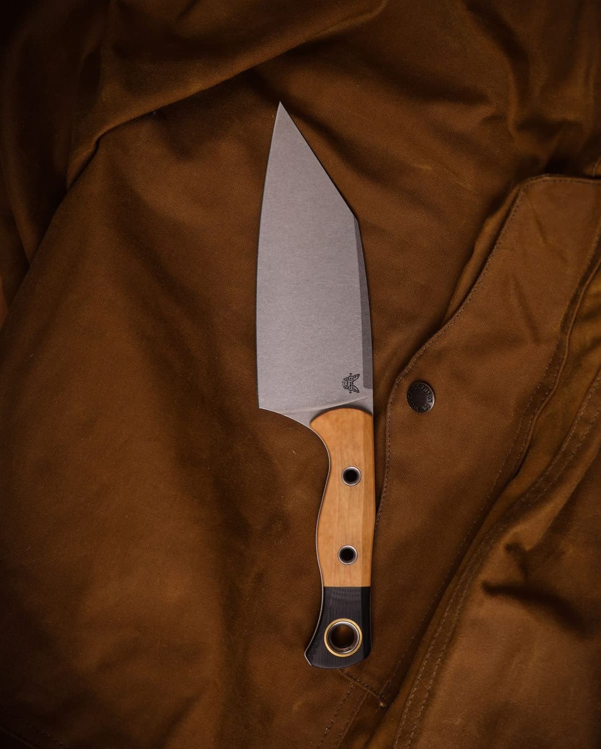 Benchmade 4010-02 Station Knife Maple Valley Richlite CPM-154 thumbnail 3