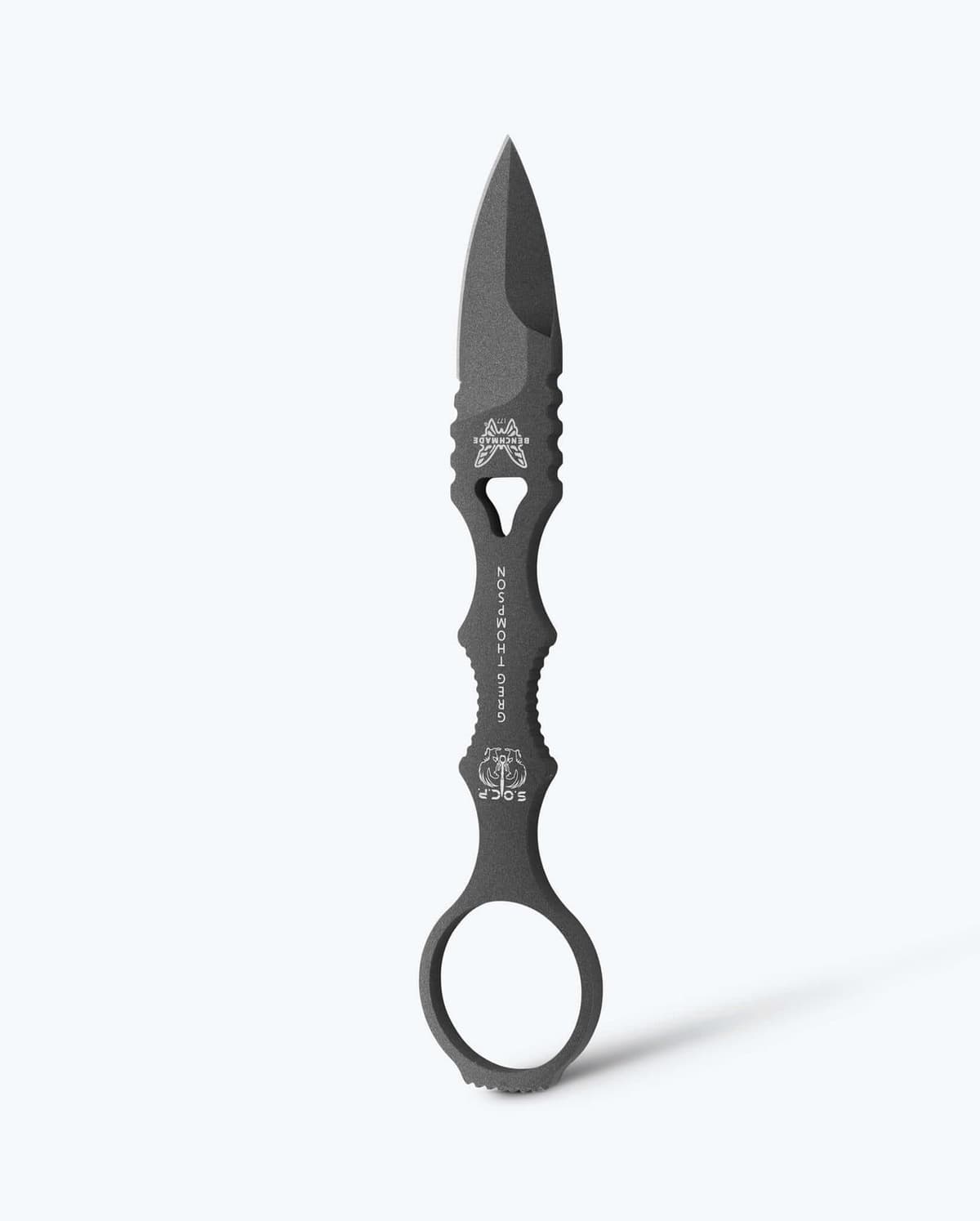 Benchmade 177GY Mini SOCP Dagger Tungsten Gray 440C — image 1 of 6