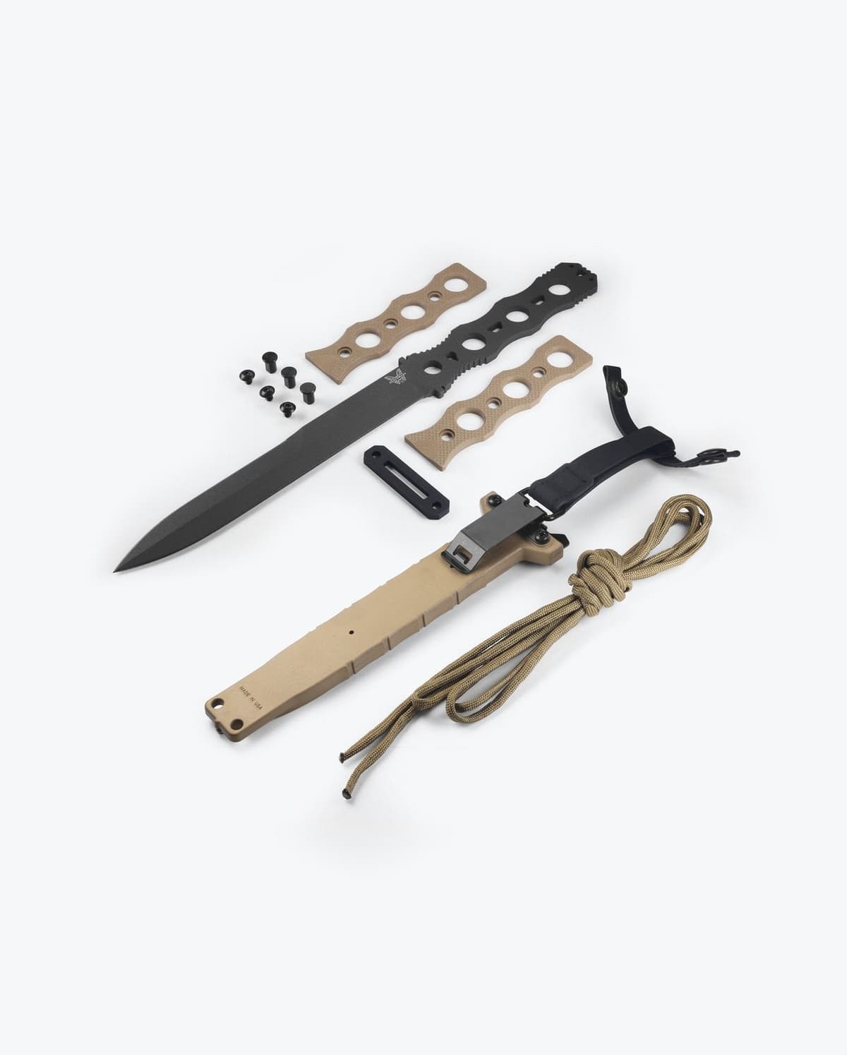Benchmade 185BK-1 SOCP Fixed Blade Desert Tan G10 CPM-3V thumbnail 6