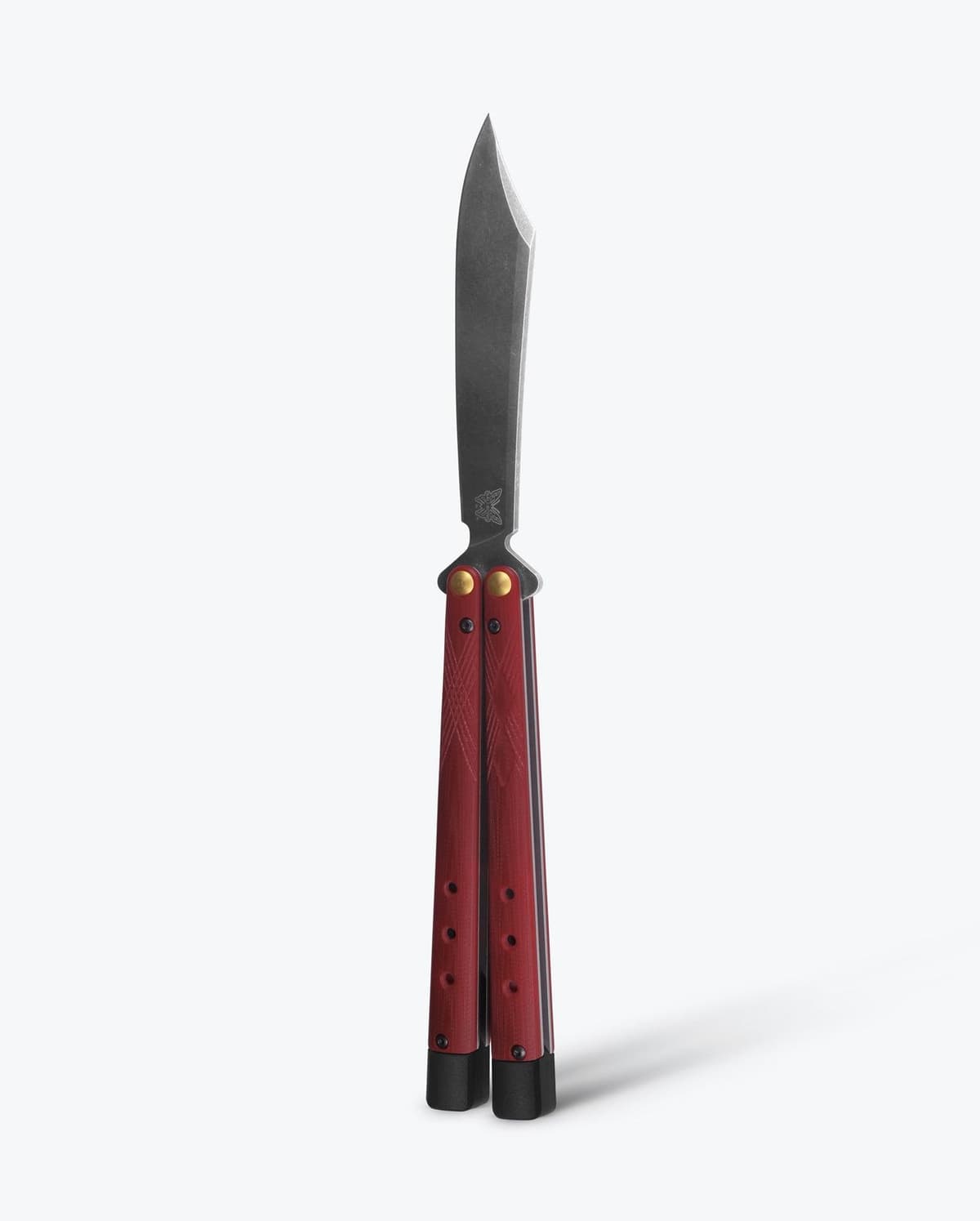 Benchmade 99BK-1 Necron Balisong Ruby Red G10 S30V — image 1 of 6